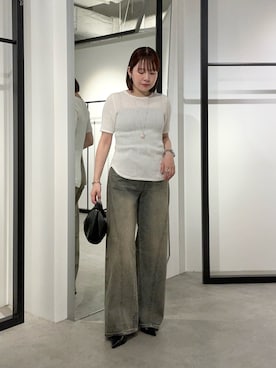 YU さん(レディース・159cm)の夏コーディネート