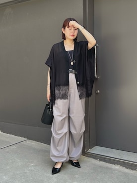 YU さん(レディース・159cm)の夏コーディネート