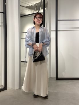 YU さん(レディース・159cm)の夏コーディネート