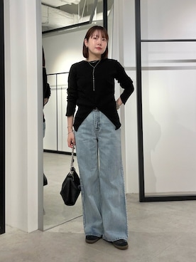 YU さん（レディース・159cm）の春コーディネート