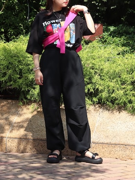YU さん(レディース・159cm)の夏コーディネート