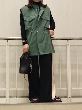 YU さん（レディース・159cm）の夏コーディネート