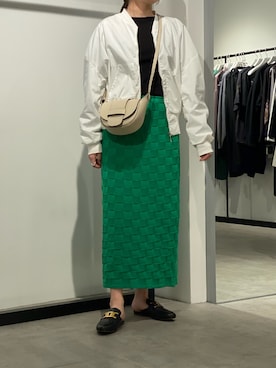 YU さん（レディース・159cm）の春コーディネート