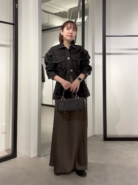 YU さん（レディース・159cm）の冬コーディネート