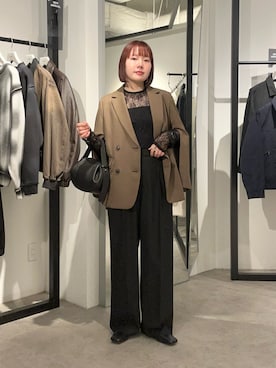 YU さん（レディース・159cm）の春コーディネート