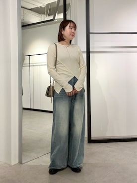 YU さん(レディース・159cm)の冬コーディネート