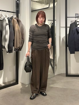 YU さん（レディース・159cm）の春コーディネート