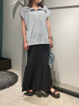 YU さん（レディース・159cm）の夏コーディネート