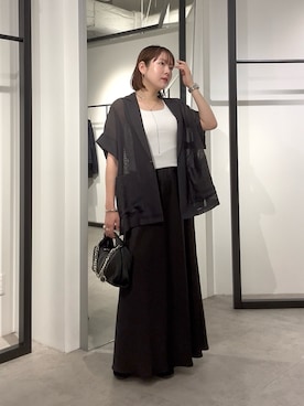 YU さん(レディース・159cm)の夏コーディネート