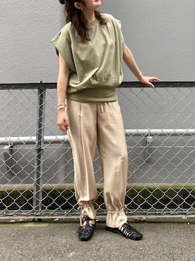 YU さん（レディース・159cm）の夏コーディネート