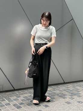 YU さん(レディース・159cm)の夏コーディネート