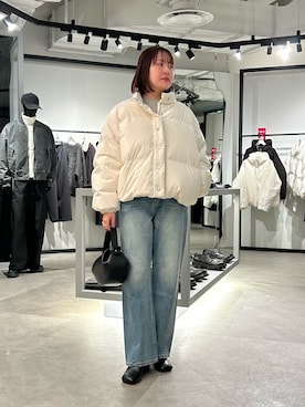 YU さん（レディース・159cm）の冬コーディネート