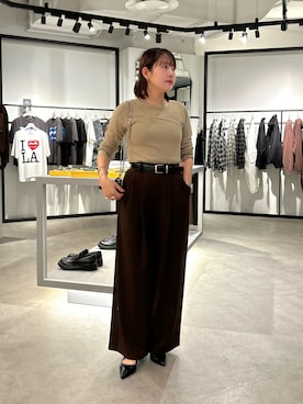 YU さん(レディース・159cm)の秋コーディネート