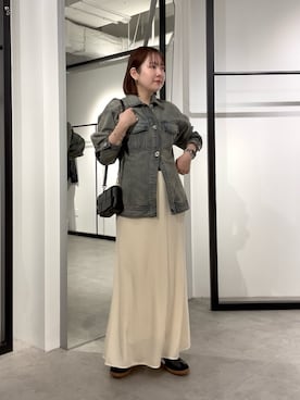 YU さん（レディース・159cm）の冬コーディネート