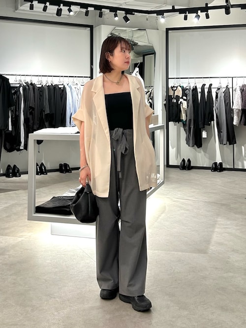 Lui's（ルイス）の「メッシュ半袖ジャケット（テーラード