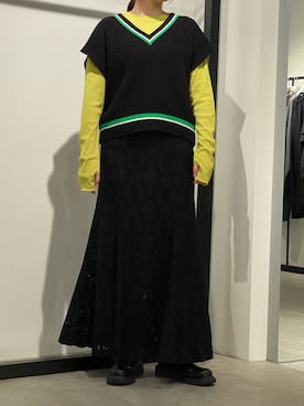 YU さん(レディース・159cm)の春コーディネート