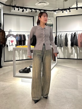 「Lui's（ルイス）のアイテム（バッグ）」を使った、YU さん（レディース・159cm）の秋コーディネート