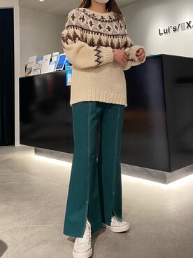 YU さん(レディース・159cm)の冬コーディネート