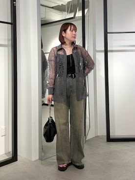 YU さん(レディース・159cm)の夏コーディネート