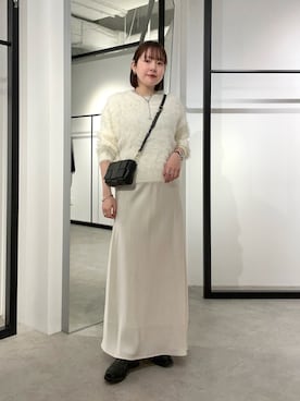 YU さん（レディース・159cm）の冬コーディネート