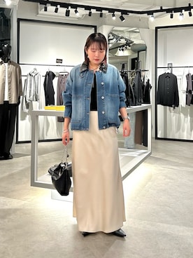 「Lui's（ルイス）のアイテム（バッグ）」を使った、YU さん（レディース・159cm）の秋コーディネート