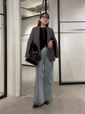 YU さん(レディース・159cm)の春コーディネート