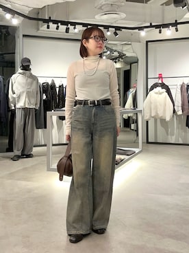 YU さん(レディース・159cm)の冬コーディネート