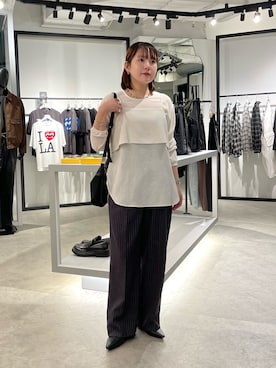 YU さん(レディース・159cm)の秋コーディネート