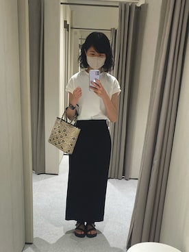 「hint hint（ヒントヒント）のアイテム」を使った、miharu さん（レディース・164cm）の夏コーディネート