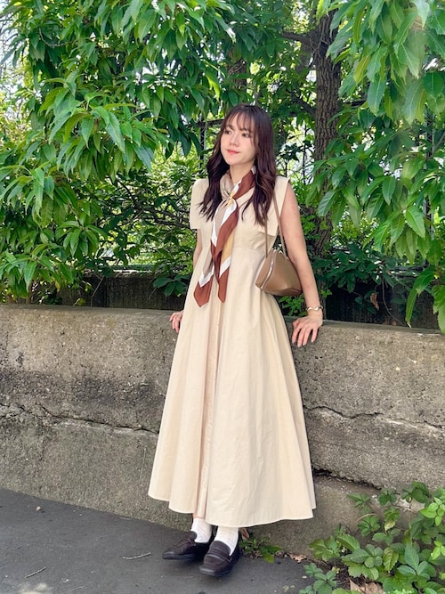 CLANE/クラネ】SQUARE SLEEVE ONE PIECE/スクエアスリーブ
