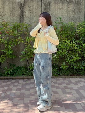 かほこ。さん(レディース・162cm)の春コーディネート