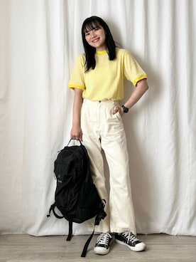 かほこ。さん(レディース・162cm)の春コーディネート