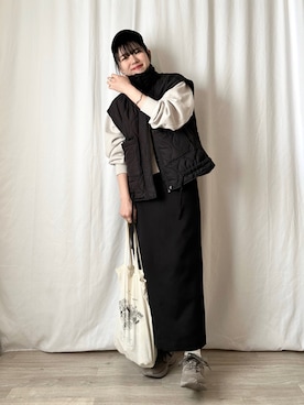 「Formeque（フォルミーク）のアイテム（トップス）」を使った、かほこ。さん（レディース・162cm）の春コーディネート