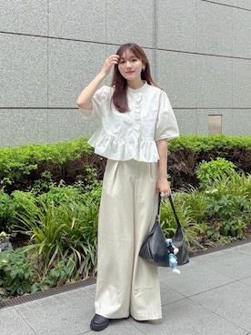かほこ。さん(レディース・162cm)の夏コーディネート