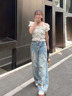 かほこ。さん(レディース・162cm)の夏コーディネート