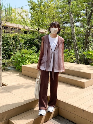 6(ROKU) BEAUTY&YOUTH UNITED ARROWS(ロク)の「<6(ROKU)>LACE BIB ...
