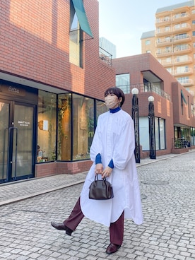 かほこ。さん（レディース・162cm）の冬コーディネート