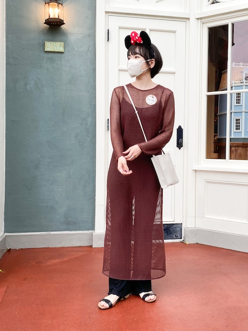 かほこ Zaraのワンピースを使ったコーディネート Wear