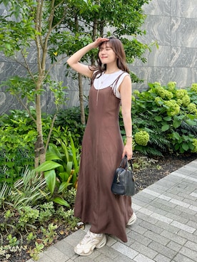 「NIKE（ナイキ）のアイテム」を使った、かほこ。さん（レディース・162cm）の夏コーディネート