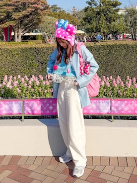 かほこ。さん（レディース・162cm）の冬コーディネート