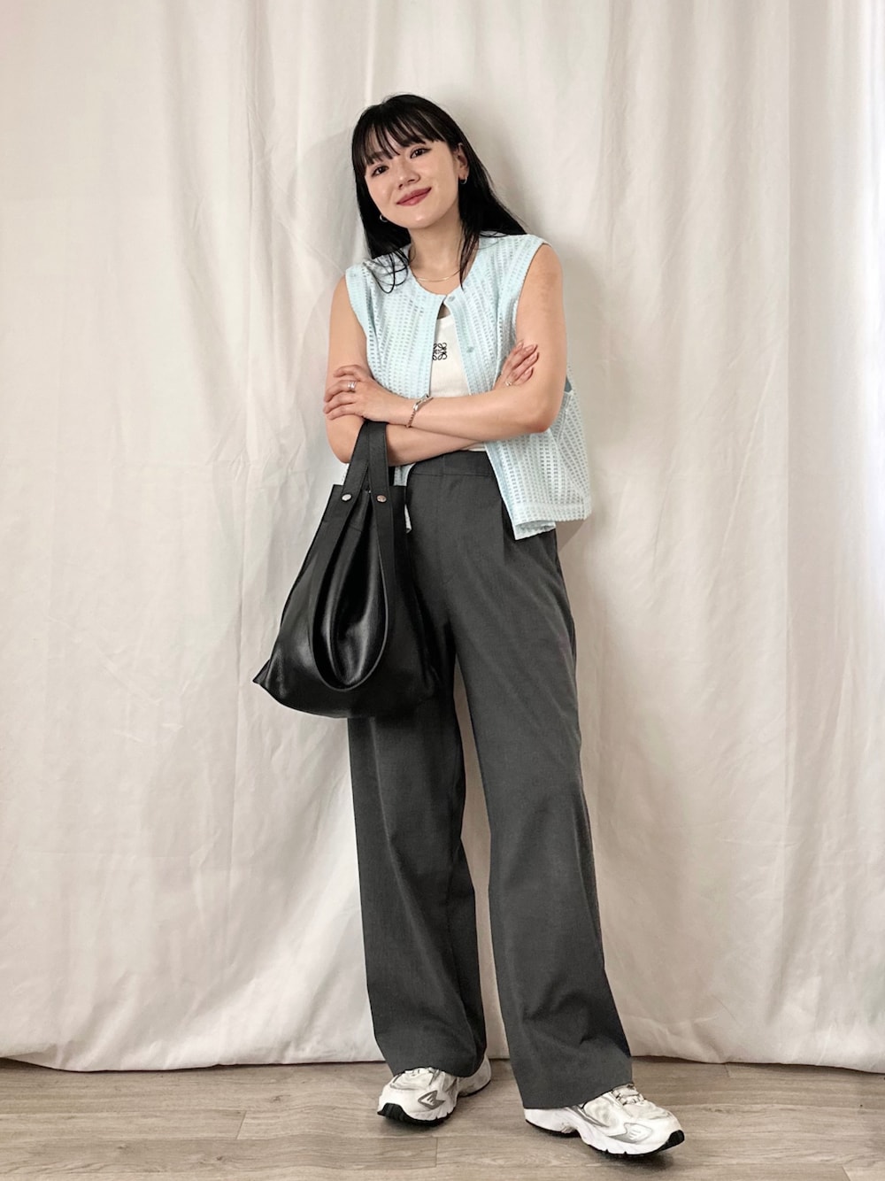 有能女子必須✨【LOEWE】ロエベ　シースルータンクトップビスコースブラックS 有能女子必須✨【LOEWE】ロエベ シースルータンクトップビス