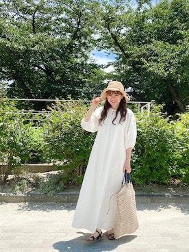 かほこ。さん（レディース・162cm）の夏コーディネート