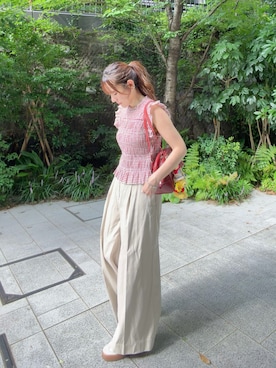 かほこ。さん(レディース・162cm)の夏コーディネート