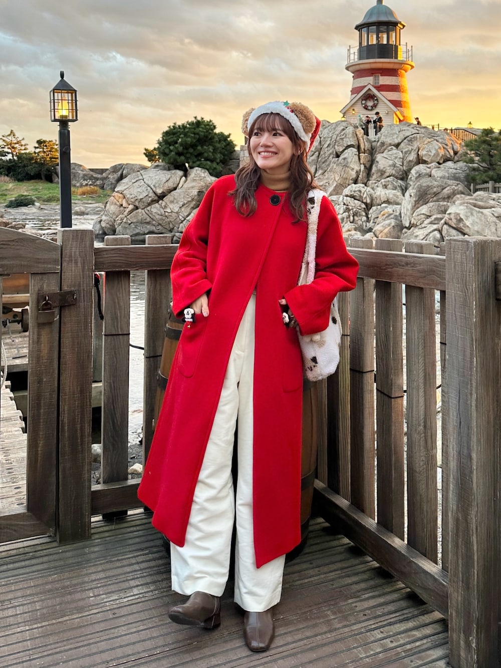 ZARAのノーカラーコートを使った「ロングコート」のレディース人気