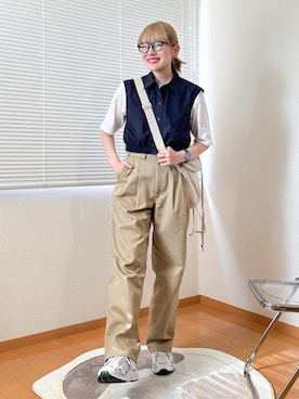 かほこ。さん(レディース・162cm)の春コーディネート