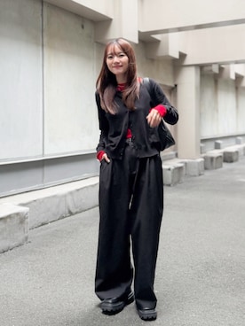 かほこ。さん（レディース・162cm）の秋コーディネート