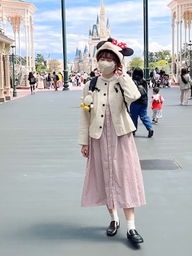 「JOURNAL STANDARD relume（ジャーナルスタンダード　レリューム）のアイテム（ワンピース/ドレス）」を使った、かほこ。さん（レディース・162cm）の春コーディネート