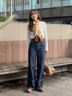 かほこ。さん(レディース・162cm)の秋コーディネート