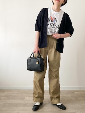 かほこ。さん（レディース・162cm）の春コーディネート