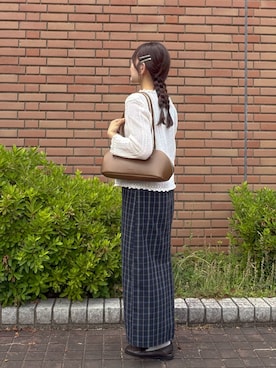 「HEILIS（ヘイリス）のアイテム」を使った、かほこ。さん（レディース・162cm）の夏コーディネート